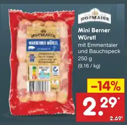 Netto Marken-Discount Mini berner würstl Angebot