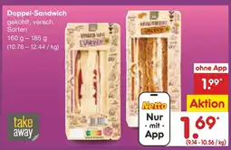 Netto Marken-Discount Doppel-sandwich Angebot