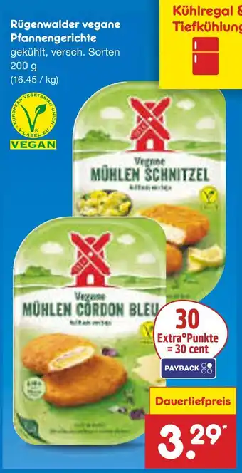Netto Marken-Discount Rügenwalder vegane pfannengerichte Angebot