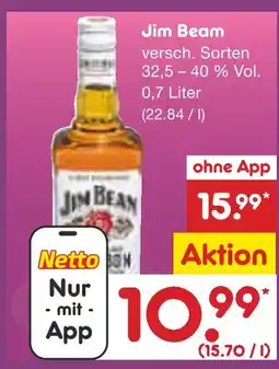 Netto Marken-Discount Jim beam Angebot