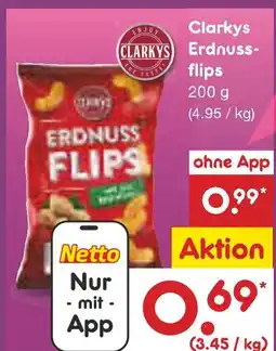 Netto Marken-Discount Clarkys erdnussflips Angebot