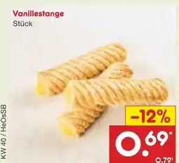 Netto Marken-Discount Backstube vanillestange Angebot