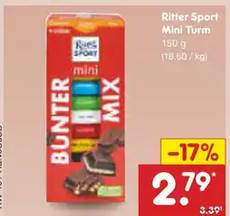 Netto Marken-Discount Ritter sport mini turm Angebot