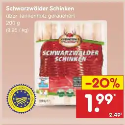 Netto Marken-Discount Schwarzwälder schinken Angebot