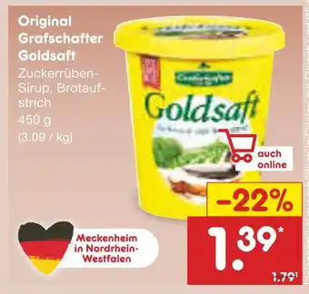 Netto Marken-Discount Grafschafter original grafschafter goldsaft Angebot