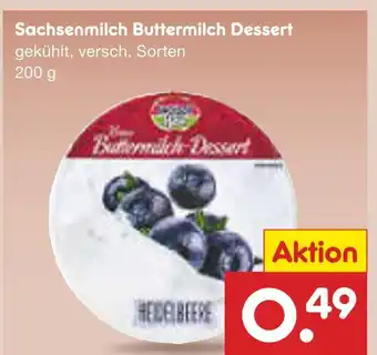 Netto Marken-Discount Sachsenmilch buttermilch dessert Angebot