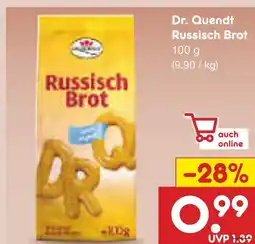 Netto Marken-Discount Dr. quendt russisch brot Angebot