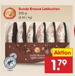 Netto Marken-Discount Runde braune lebkuchen Angebot
