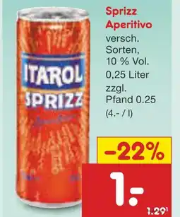 Netto Marken-Discount Sprizz aperitivo Angebot