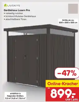 Netto Marken-Discount Juskys gerätehaus luzern pro Angebot