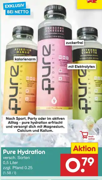 Netto Marken-Discount Pure hydration Angebot