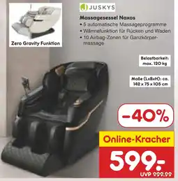 Netto Marken-Discount Juskys massagesessel naxos Angebot