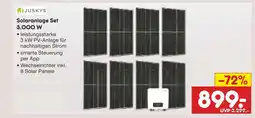 Netto Marken-Discount Juskys solaranlage set 3.000 w Angebot