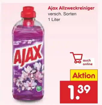 Netto Marken-Discount Ajax allzweckreiniger Angebot