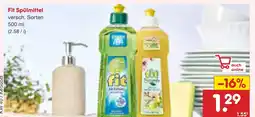 Netto Marken-Discount Fit spülmittel Angebot