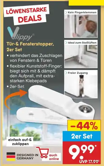 Netto Marken-Discount Tür-& fensterstopper, 2er set Angebot