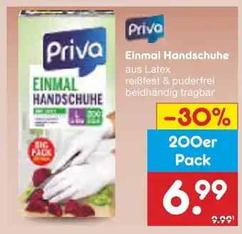Netto Marken-Discount Priva einmal handschuhe Angebot