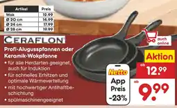 Netto Marken-Discount Ceraflon profi-alugusspfannen Angebot