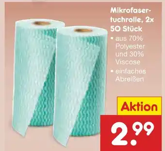 Netto Marken-Discount Mikrofaser-tuchrolle Angebot