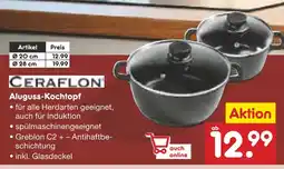 Netto Marken-Discount Ceraflon aluguss-kochtopf ø 20 cm Angebot