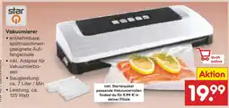 Netto Marken-Discount Star vakuumierer Angebot