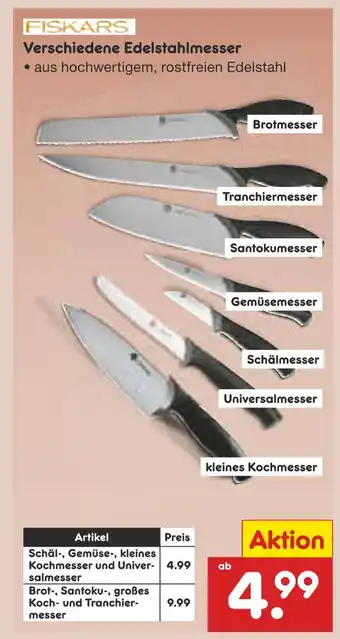 Netto Marken-Discount Fiskars schälmesser Angebot