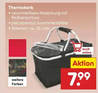 Netto Marken-Discount Thermokorb Angebot
