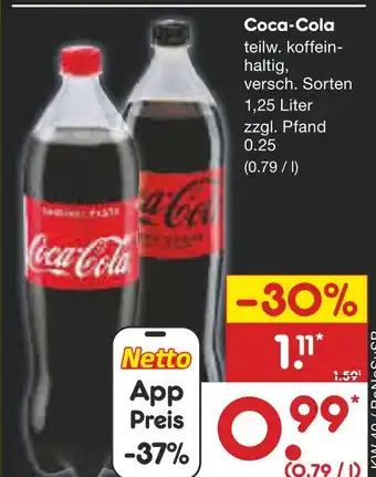 Netto Marken-Discount Coca-cola Angebot