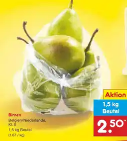 Netto Marken-Discount Birnen Angebot
