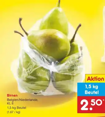 Netto Marken-Discount Birnen Angebot