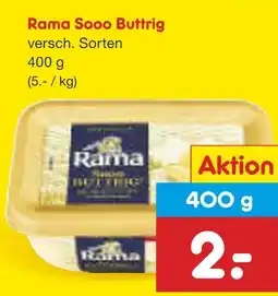 Netto Marken-Discount Rama sooo buttrig Angebot