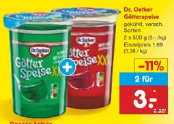 Netto Marken-Discount Dr. oetker götterspeise Angebot