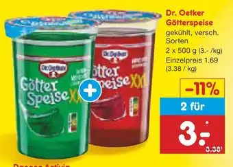 Netto Marken-Discount Dr. oetker götterspeise Angebot
