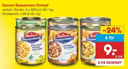 Netto Marken-Discount Sonnen bassermann eintopf Angebot