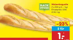 Netto Marken-Discount Backstube weizenbaguette Angebot