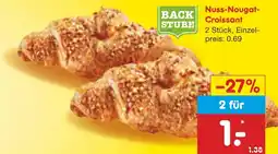 Netto Marken-Discount Backstube nuss-nougat-croissant Angebot