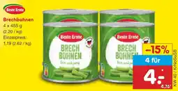 Netto Marken-Discount Beste ernte brechbohnen Angebot
