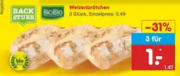 Netto Marken-Discount Biobio weizenbrötchen Angebot