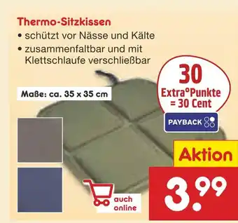 Netto Marken-Discount Thermo-sitzkissen Angebot