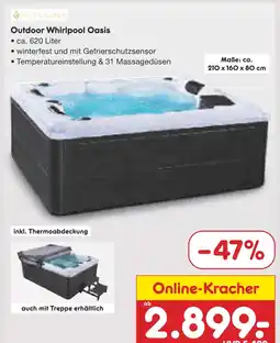 Netto Marken-Discount Artsauna outdoor whirlpool oasis Angebot