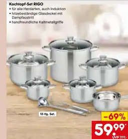 Netto Marken-Discount Kochtopf-set rigo Angebot