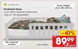 Netto Marken-Discount Juskys kinderbett naya Angebot