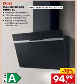 Netto Marken-Discount Pkm dunstabzugshaube dsh60-bl Angebot