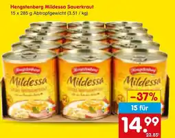Netto Marken-Discount Hengstenberg mildessa sauerkraut Angebot