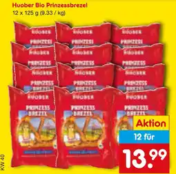 Netto Marken-Discount Huober bio prinzessbrezel Angebot