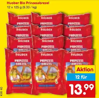 Netto Marken-Discount Huober bio prinzessbrezel Angebot