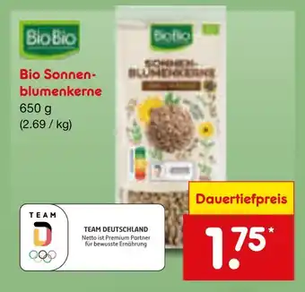 Netto Marken-Discount Biobio bio sonnenblumenkerne Angebot