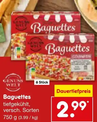 Netto Marken-Discount Genuss welt baguettes Angebot
