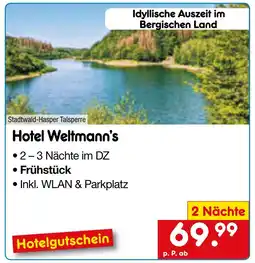 Netto Marken-Discount Hotel weltmann’s Angebot