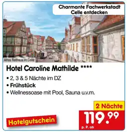Netto Marken-Discount Netto reisen hotel caroline mathilde Angebot